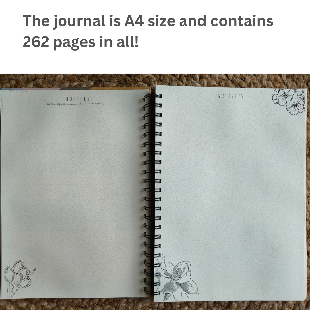 photo of A4 Size Journal with 262 pages