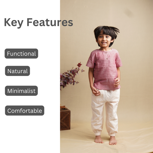 Features of Khadi Kurta Shirt for Boys