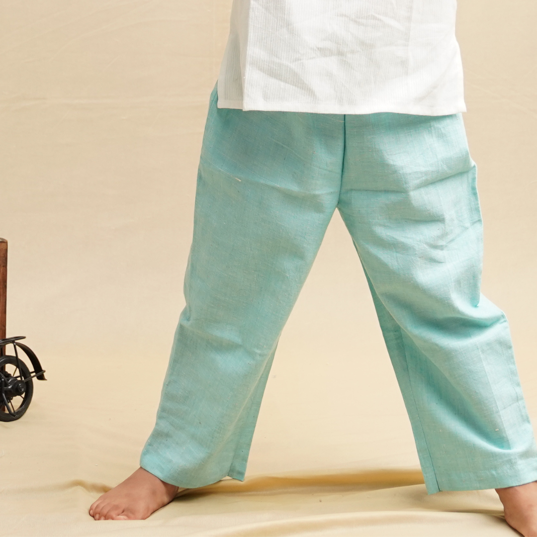 Nature Wear Cotton Pants - Boys' Trousers in Khadi