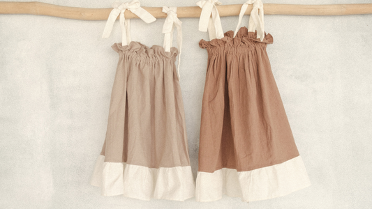 minimalist natural simple comfortable clothing for kids