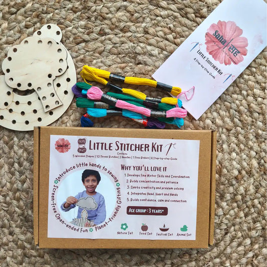 Stitching Craft Kit for Kids Aged 3 and Above | Set of 5