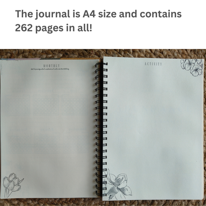 photo of A4 Size Journal with 262 pages