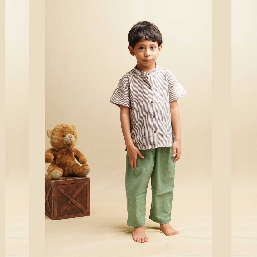 Boys' Khadi Cotton Pants