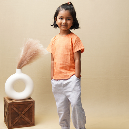 Khadi Cotton Top in Functional Design