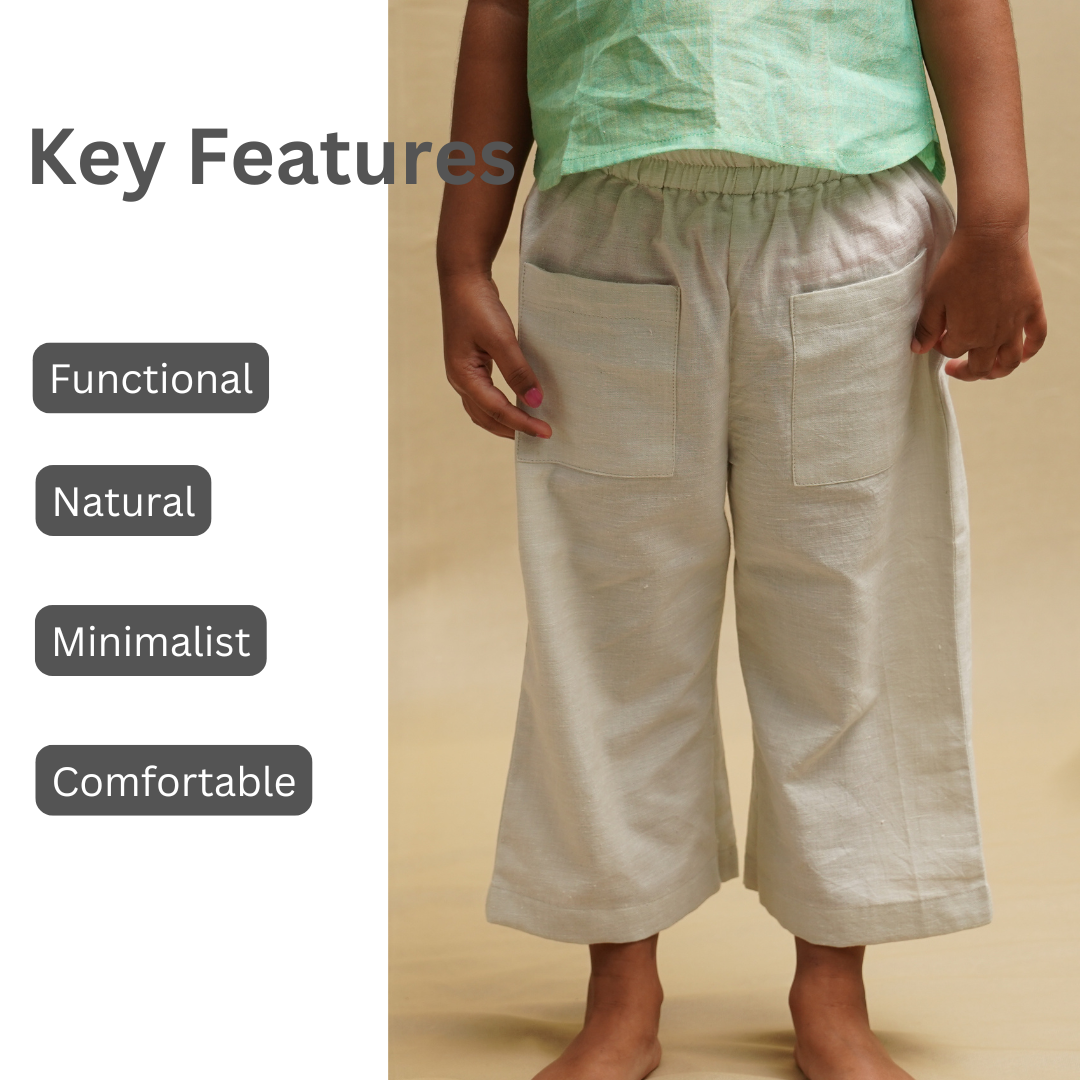 Features of Khadi pants for girls