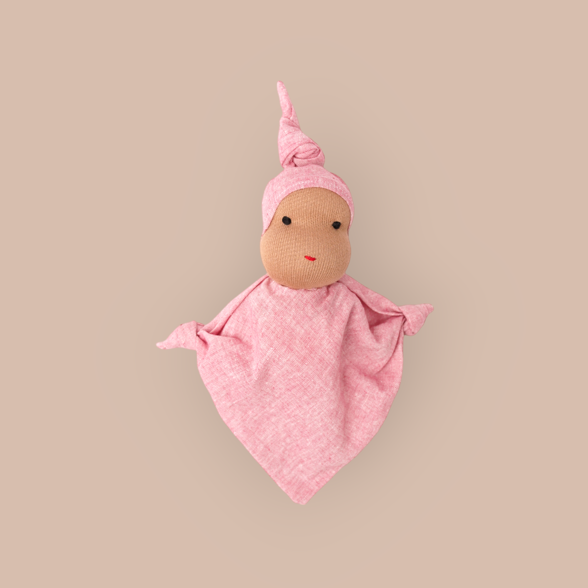 Waldorf Doll Handcrafted cotton safe for infants, toddlers, preschoolers, environment-friendly open-ended child-led play sensory experience early childhood toys sensory development