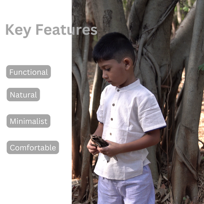 Baby Boy outfits in Khadi Cotton