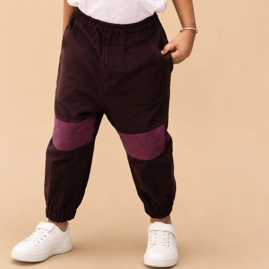 close up of cotton joggers for boys and girls